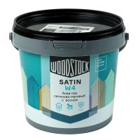 Аква-лак лазурь шелковисто-матовый с воском SATIN Woodstock W4